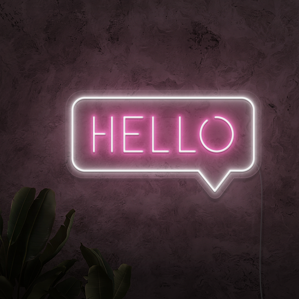 Hello Neon Sign – Neon Yard
